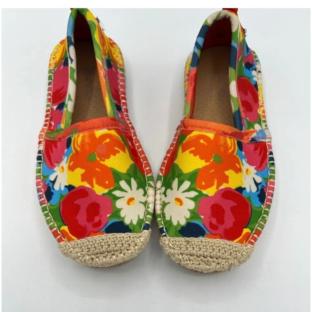 Sea Star x Frances Valentine Kids Floral Espadrille Water Shoes Multicolor‎ K10
